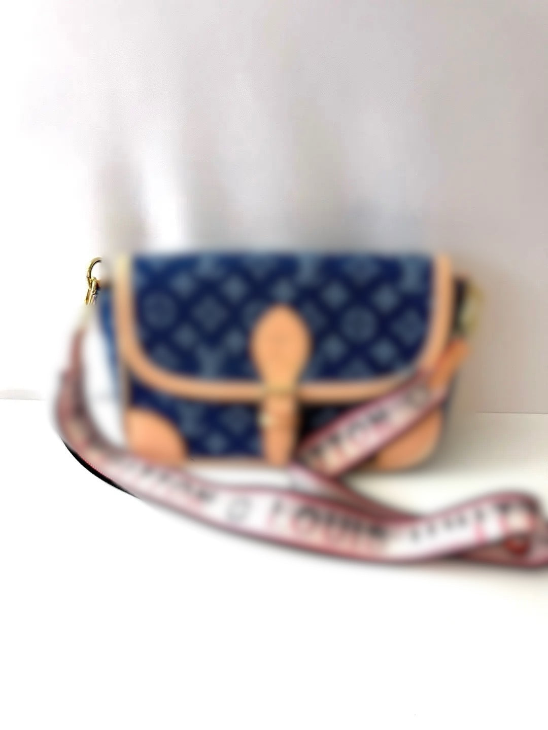 Blue Denim Bag