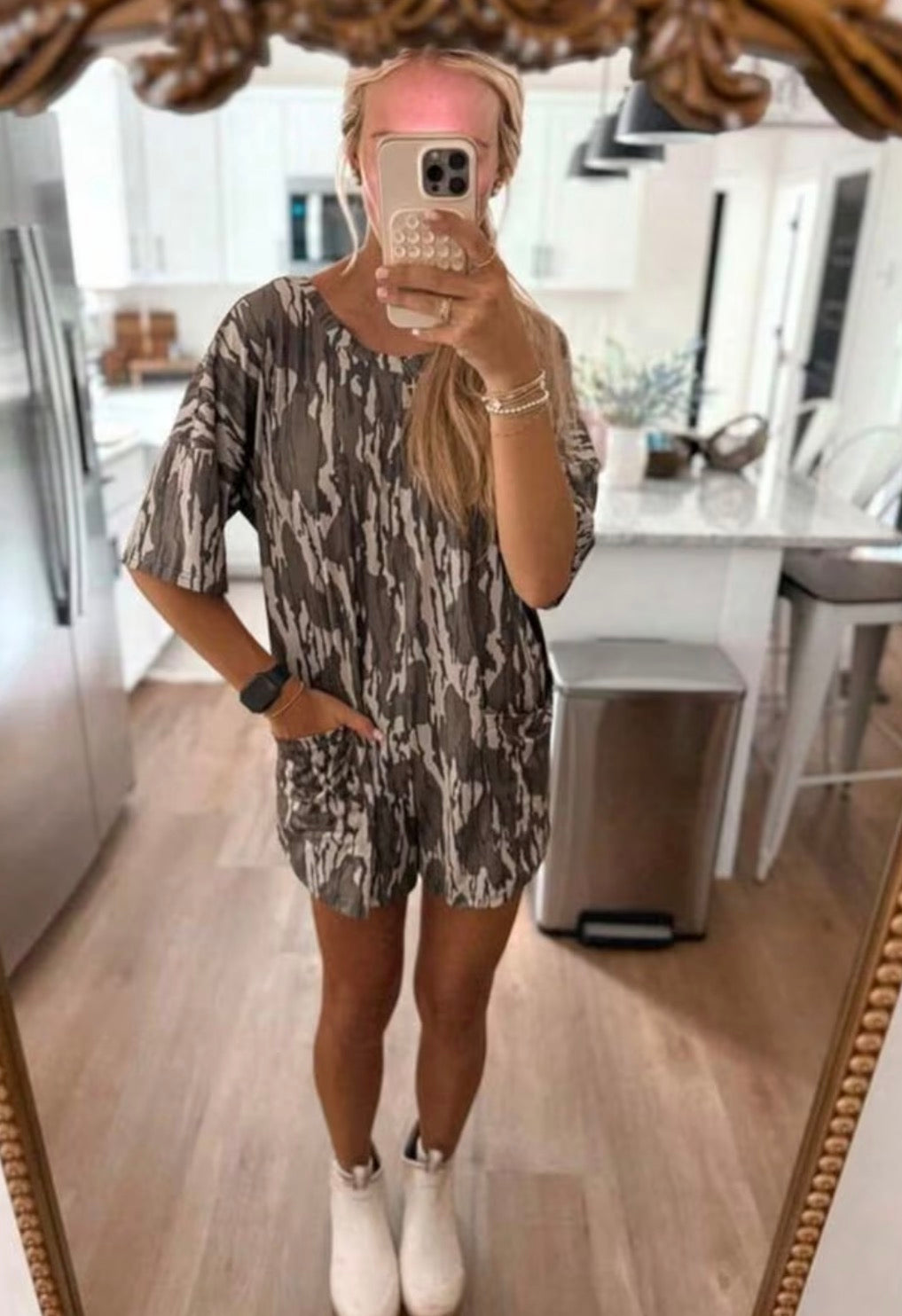 Wetland Camo Romper