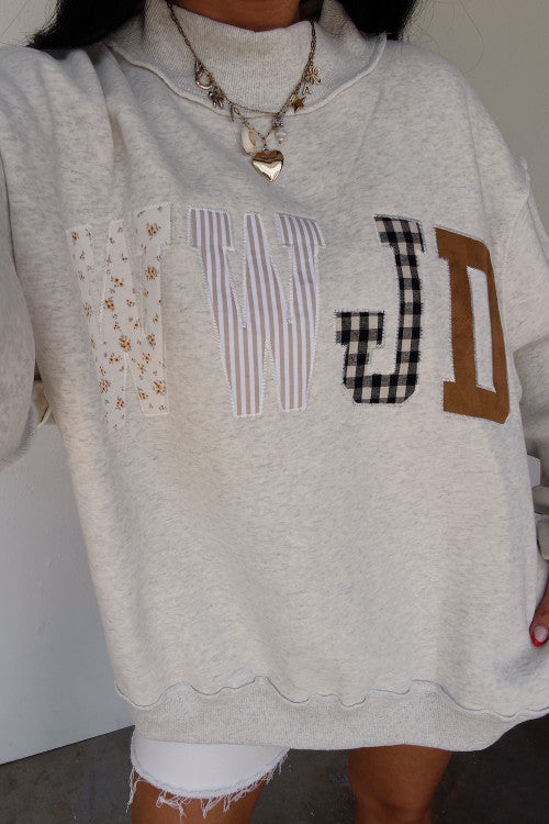 WWJD Mockneck