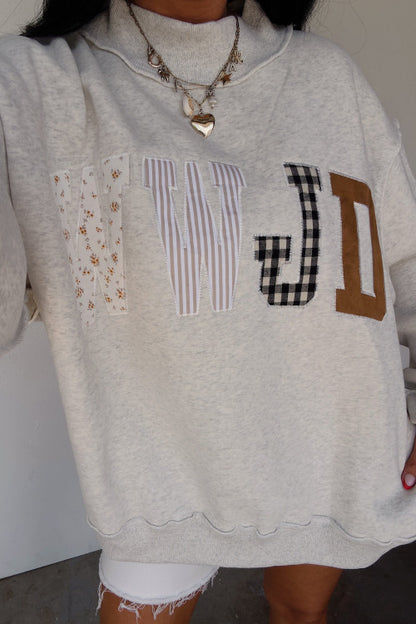 WWJD Mockneck