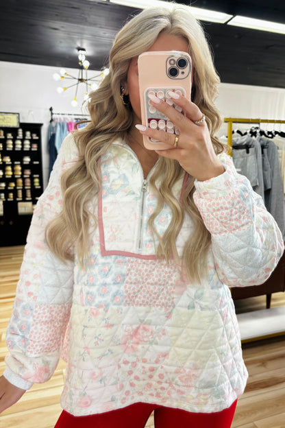 Floral Quilted Jackets